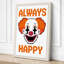 Always Happy Typography - Wrapped Canvas-2145806962-2145806970