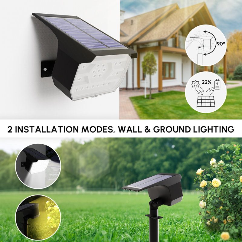 Plastic Solar Powered Pathway Light Pack
