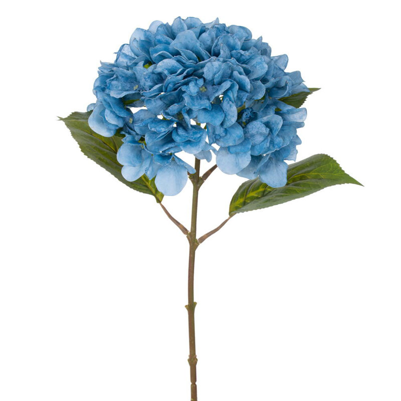 20" Hydrangea Stem. Each bag contains two sprays., Blue