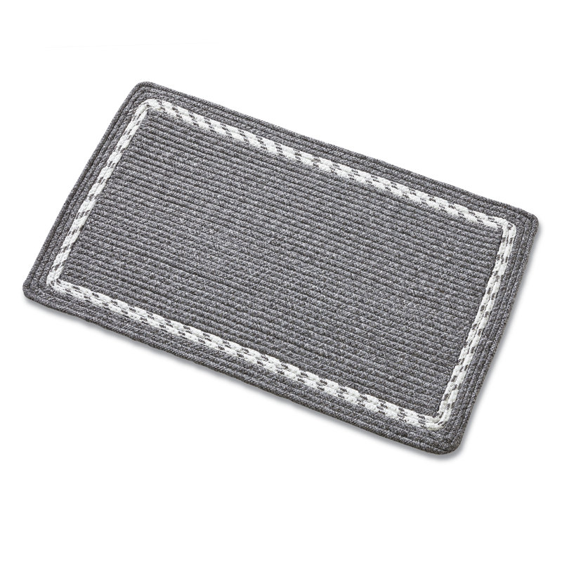 Tapis de cuisine Caggiano, Rectangle 2 pi 7 po x 1 pi 8 po, Rouge