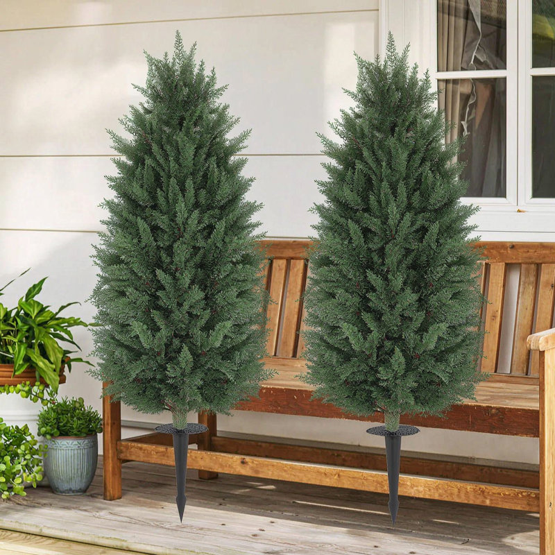 43.2 " H Faux Cedar Tree