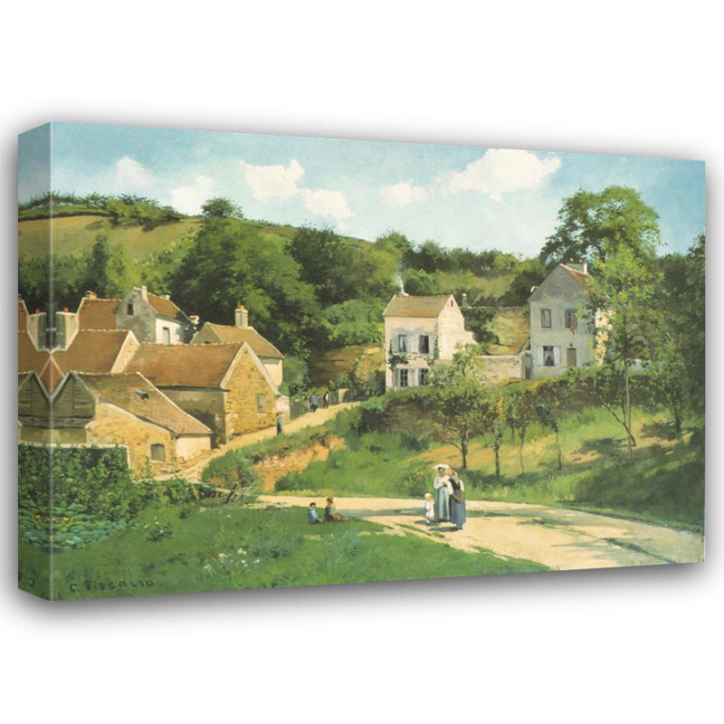 L'Hermitage à Pontoise, v. 1867, H 18 po x l 24 po