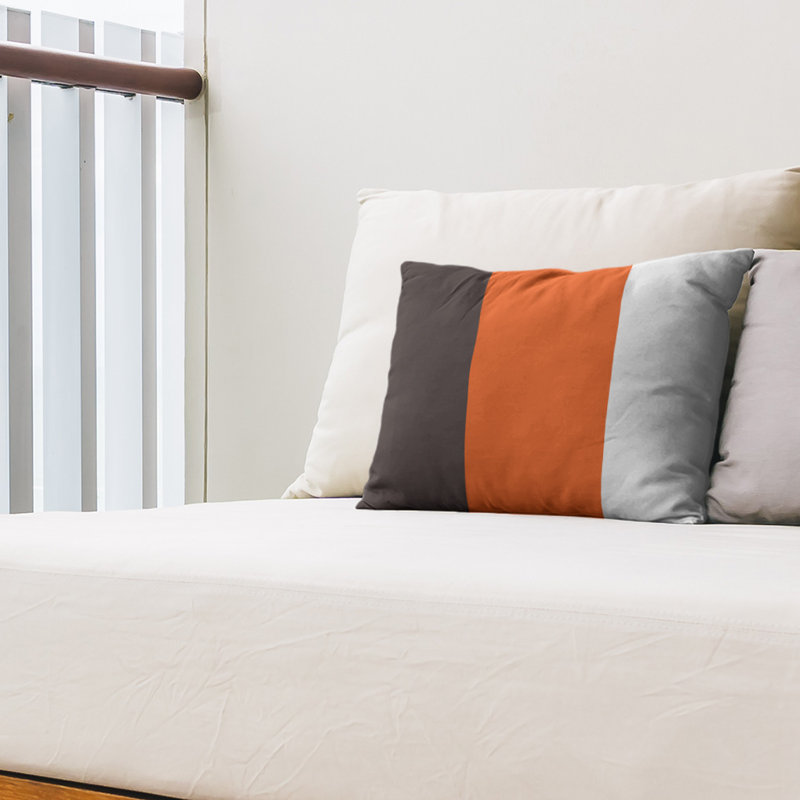 Coussin intérieur/extérieur, Orange