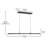 Ailah 3 - Light LED Kitchen Island Pendant-1016057445