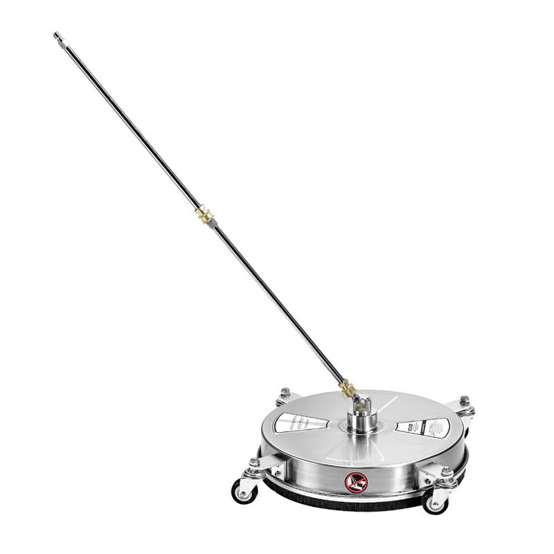 Nettoyeur haute pression 16,5 "4 roues en acier inoxydable 4 000 PSI maximum