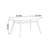 Simple Household Oak Double-layer Dining Table-793674729