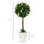60cm Faux Flowering Topiary in Pot-849451931