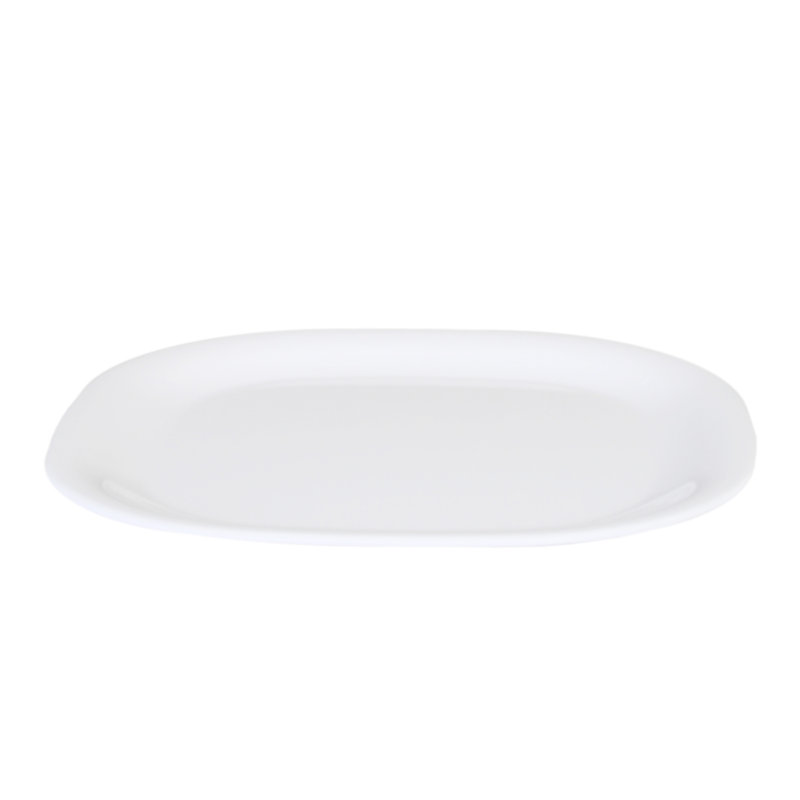 Assiette plate 11 po mélamine Willsboro, Blanc