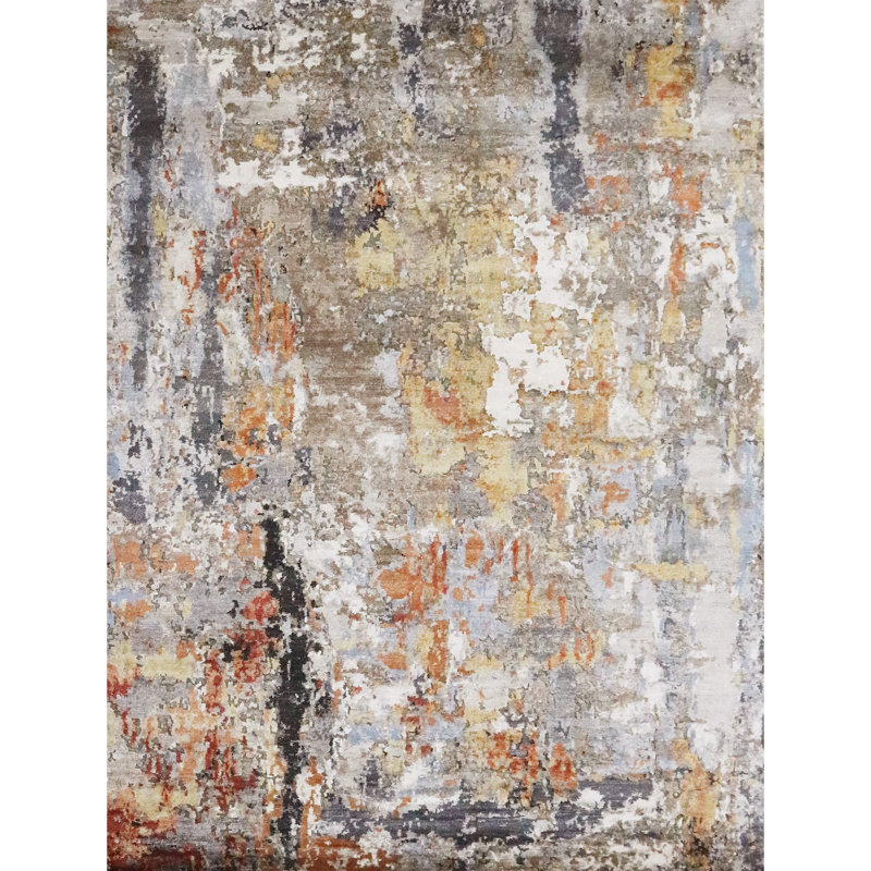 Abstract Area Rug, Rectangle 9' x 12'
