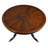 Extendable Mahogany Round Solid Wood Dining Table