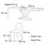 Table et chaise de luxe domestique-110482647-110482649