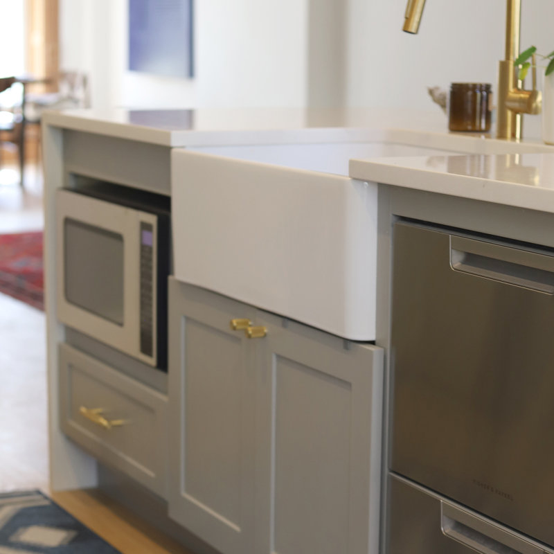 29.75'' L Single Basin Kitchen Sink