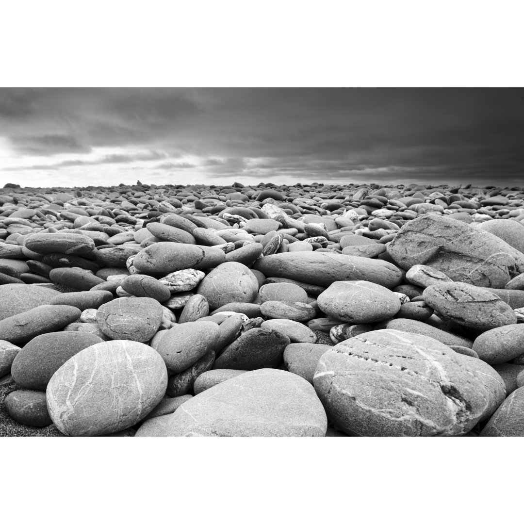 Felsiger Strand - Leinwandbild