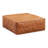 Taos Genuine Leather 37" Square Ottoman
