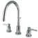 Concord Widespread Bathroom Faucet with Drain Assembly