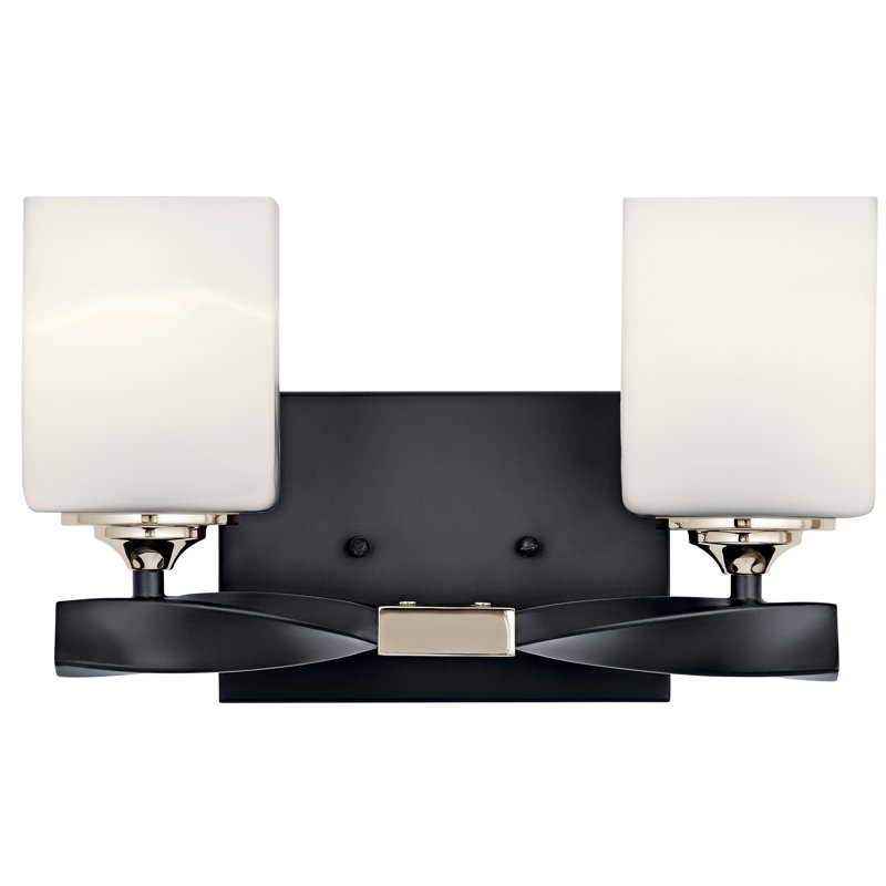 Lecompton 2 - Light Vanity Light, Black