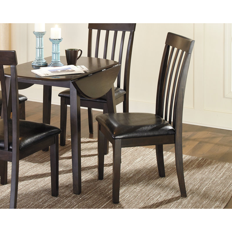 Chaise de salle à manger à dossier à lattes Tegra