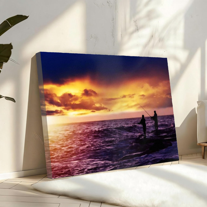 Impression sur toile 16 pi x 24 po mauve