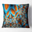 Formes de vie extraterrestres brunes - Coussin imprimé floral-30729660-30729664
