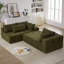 Ensemble de canapé modulaire rembourré Chenille Modern-1632671360-1632671361