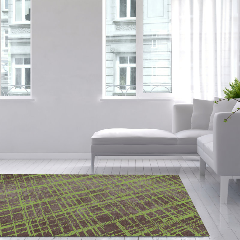 Ganpat Abstract Area Rug, Rectangle 140 x 200cm