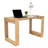 Rectangle Computer Desk Smokey Oak