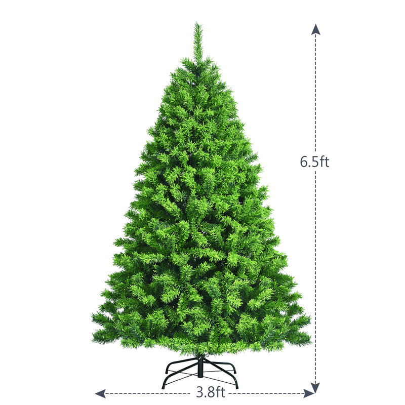 Arbre de Noël vert pin cachemire, H 6,5 pi