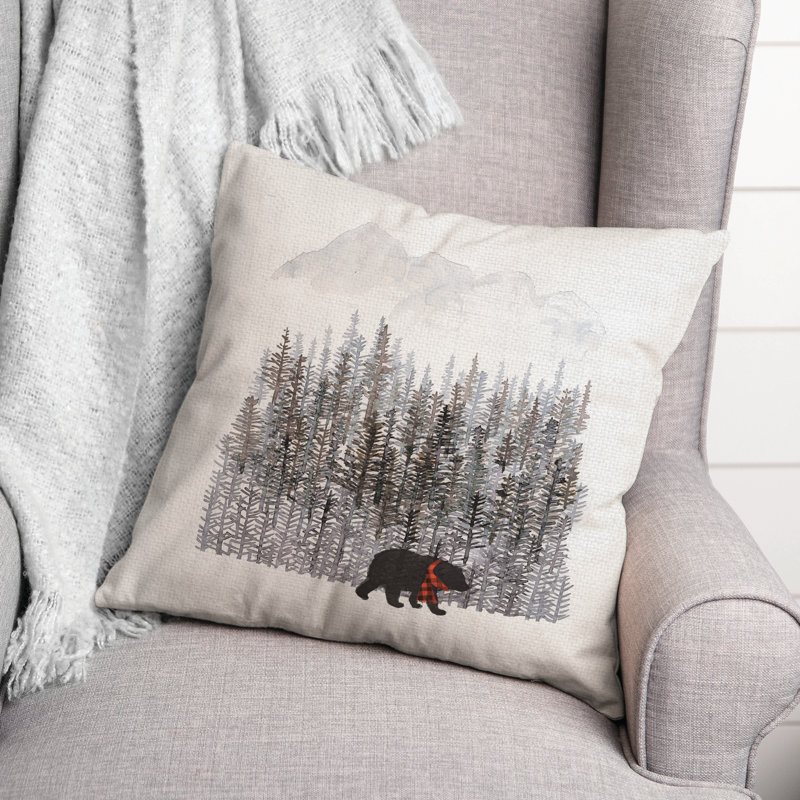  Housse de coussin carré en polyester et insert
