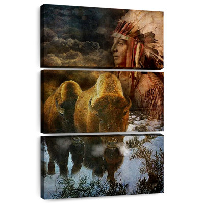 Lelar Bison And The Chief