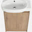 Meuble-lavabo autoportant de 23 po avec lavabo et portes-120102201