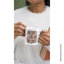 Tasse à motif floral Leopard Mama, cadeau rétro de fleurs sauvages pour les mères