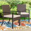 Ensemble repas 4 personnes avec parasol Alyah-81123672
