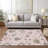 Lummus Washable Damask Indoor / Outdoor Rug-1645651265