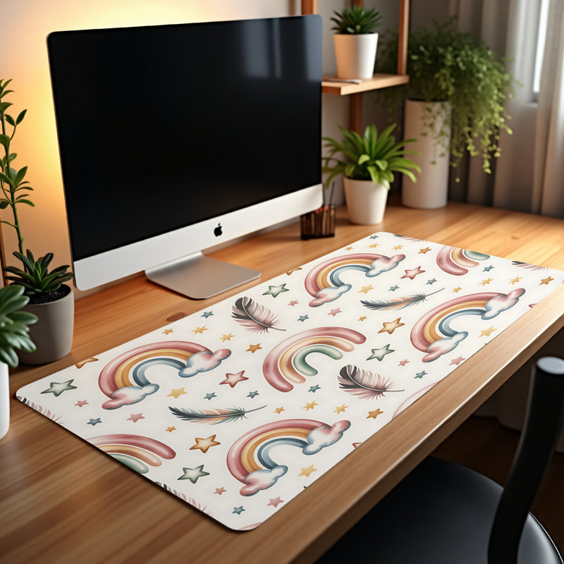 Polyester Desk Pad, 23.6x13.8