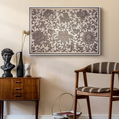 «Vintage Abstract Print», reproduction d'art sur toile encadrée