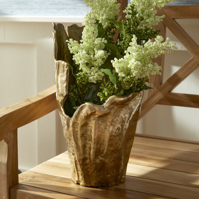 Candelora Aluminum Table Vase