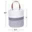 Ensemble de 1 panier de rangement mural