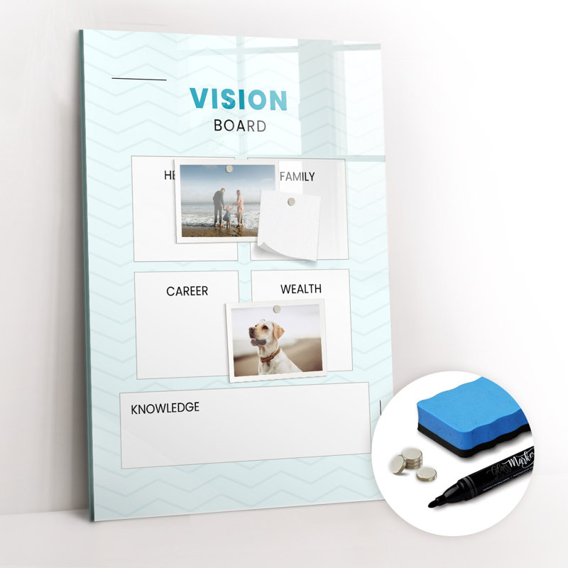 Magnetic Glass Dry Erase Board