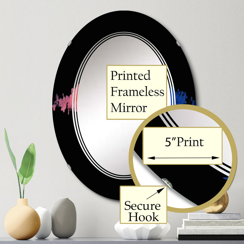 Miroir de salle de bain sans cadre, 30 po x 20 po