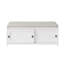 Banc avec armoire de rangement-87784315
