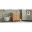 Meuble-lavabo de 30 po avec lavabo, meuble-lavabo en bois avec tiroir rabattable, 2 tiroirs à fermeture en douceur, 1 porte à fermeture en douceur, bois massif et panneau de fibres à densité moyenne, poignées en bois élégantes-1805127604