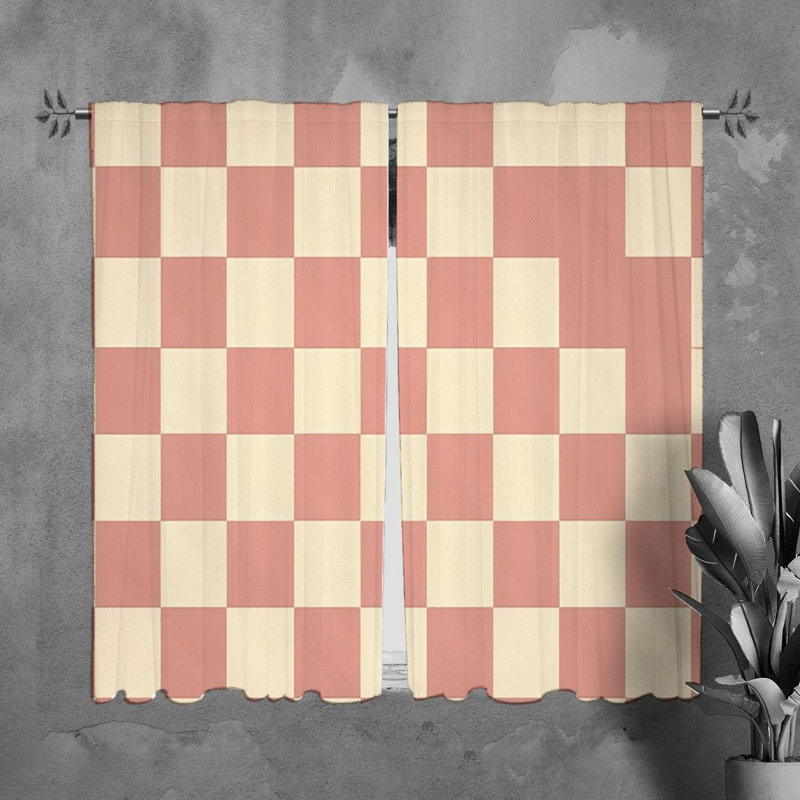Paire de rideaux obscurcissant en polyester Mykhal, L 20 po x L 61 po