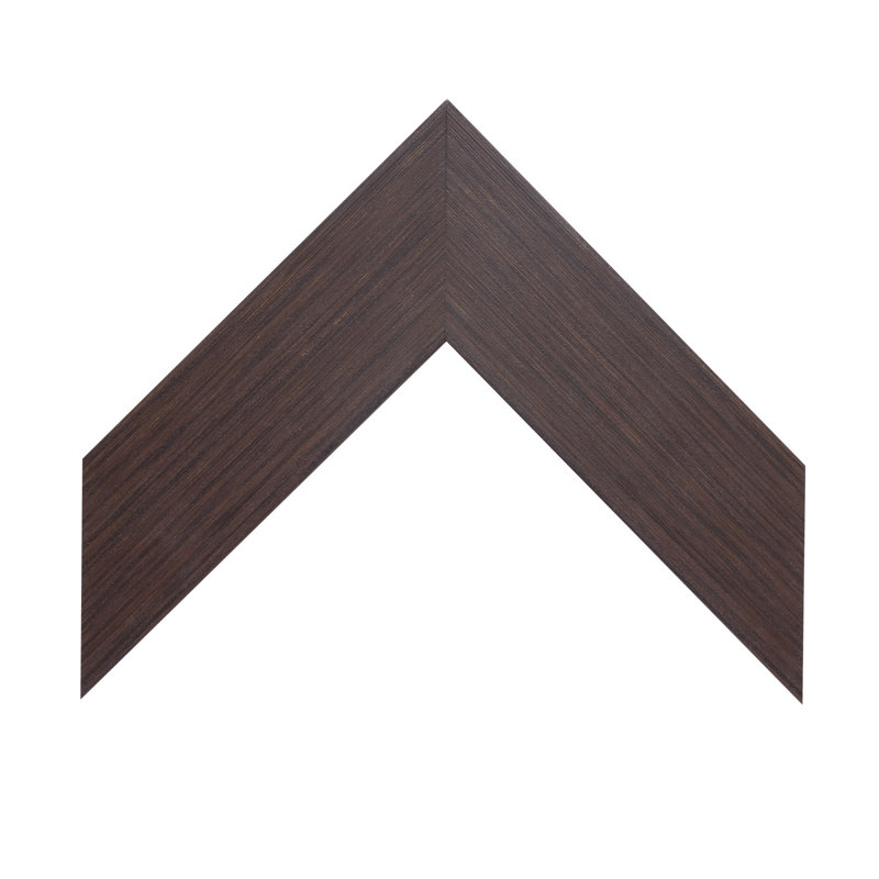 Meade Wood Framed Mirror with Safety Backing ideal for Bathroom / Vanity Mirror, Espresso Textured, 20" x 36"