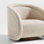 Chaise longue confortable en bois massif