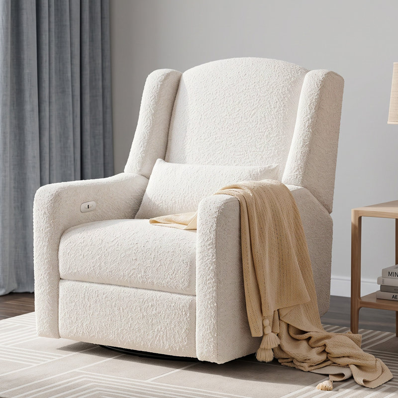 Fauteuil inclinable électrique pivotant avec 1 oreiller Zisel