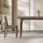 Stylish White Ash Sintered Stone Dining Combo-106326365