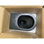 Cuvette de toilette murale noire matte seulement