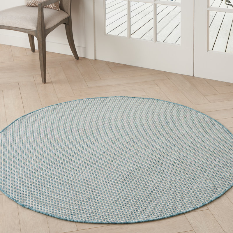 Mcdade Indoor / Outdoor Rug, Round 4'
