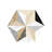 Osiris 8" x 9" Marble Look Matte Porcelain Tile-88285618