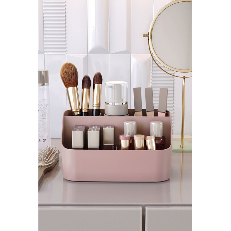 Organisateur de maquillage, Rose